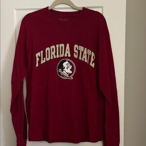 Champion Maroon Florida State Long Sleeve Tee